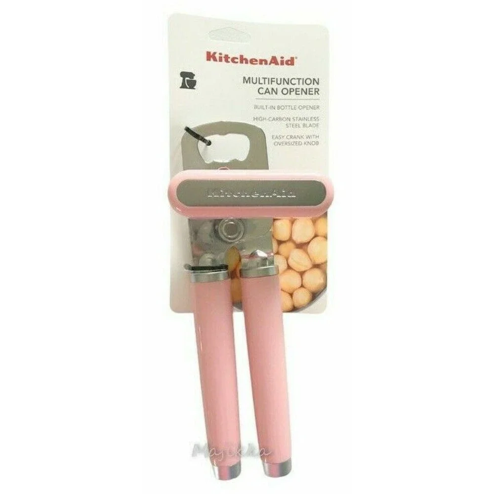 Kitchenaid Pink Multi-function Can Opener With Bottle Opener Beach House Summer